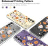 Halloween Case for Samsung Galaxy S24 Pumpkin, Ghost Cat Designed Soft Slim Fit TPU Anti-Scratch Shockproof Protective Mobile Cover Clear Phone Ca...