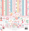 Echo Park Paper Company Our Little Princess Collection Kit, White, 12-x-12-Inch...