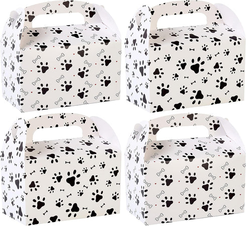 Puppy Dog Pet Gift Treat Boxes Paw Patrol Birthday Decorations 12 Pack Dog Party Favor Boxes for Kids Birthday Party Baby Shower Decorations...