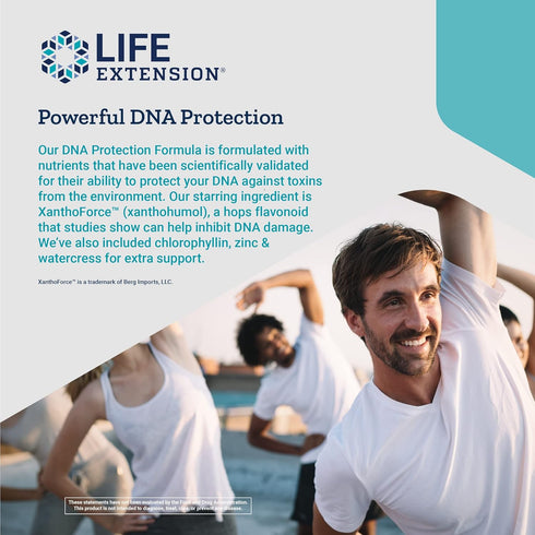 Life Extension DNA Protection Formula - Watercress & Chlorophyllin Extract Supplement for DNA Protection Support, Liver Health and Detox – Gluten-...
