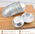 25 Pack Egg Tart Molds, Puto Molder Cookie Steamer Dessert Molds, Small Aluminum Nonstick Pans Pie Molds for Baking Pies Cupcakes Mini Cakes Puddi...