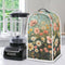 Blender Cover Dust Cover Floral Food Processor Cover with Top Handle Small Kitchen Appliance Covers Anti Fingerprint Coffee Maker Cover Kitchen De...