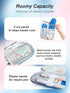 Insulin Cooler Travel Case - Upgraded EVA Diabetes Cooler Travel Case with 2 TSA Approved Ice Packs, Waterproof Medicine Travel Case Cooler for In...