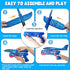 2 Pack Airplane Toys with Launcher, 17.5" Large Throwing Foam Plane, Foam Gliders for Boys Age 3 4 5 6 7 8 9+ Years Old, Flying Toys Birthday Gift...