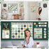 Farmhouse Classroom Calendar Set Bulletin Board Sets for Teachers Bulletin Board Calendar with Numbers Month Weather for Classroom Decor School Ca...
