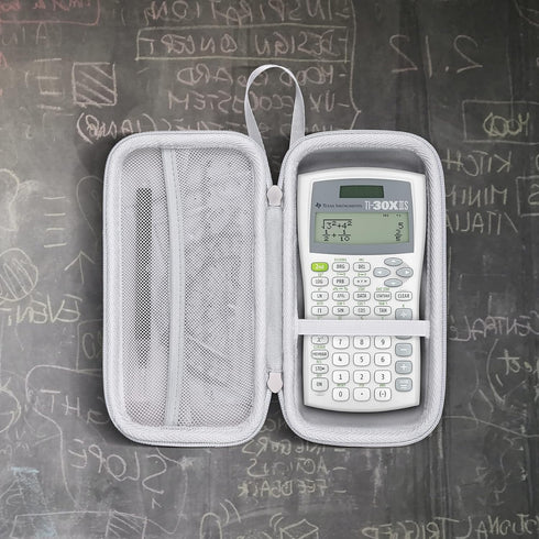 Khanka Hard Travel Case Replacement for Texas Instruments TI-30XIIS Scientific Calculator, Case Only (White)...