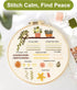 Santune 3 Sets Embroidery kit for Beginners Adults,Learn Over 30 Different Stitches DIY Kits,Including Clear Instructions,Video Tutorials,Stamped ...