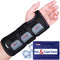 FEATOL Wrist Brace Carpal Tunnel, Night Support Brace with Wrist Splint, Adjustable Straps, Hot/Ice Pack for Women and Men, Left Hand, Medium/Larg...