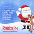 Rudolph The Red-Nosed Reindeer Toys for Dogs - 9" Plush Rudolph Squeaker Dog Toy, Chew Dog Toys - Holiday Toys for Pets, Christmas Dog Toys, Rudol...