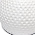 Simple Designs LT2084-PNK Mini Studded Texture White Ceramic Bedside Table Lamp, Pink...