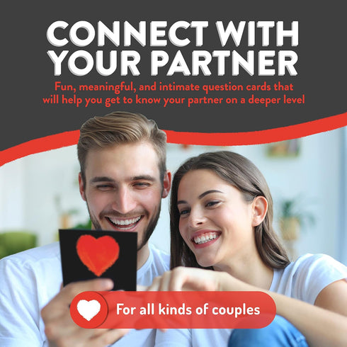 Conversation Cards for Couples - 101 Couples Conversation Starter Cards - Conversation Starter and Question Cards for Engaging and Thought-Provoki...