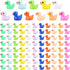 240 Pcs Mini Ducks Tiny Duck Figurines Bulk for Garden Micro Landscape, Mini Resin Ducks for Dollhouse Aquarium Potted Ornament Charms Party Toys ...