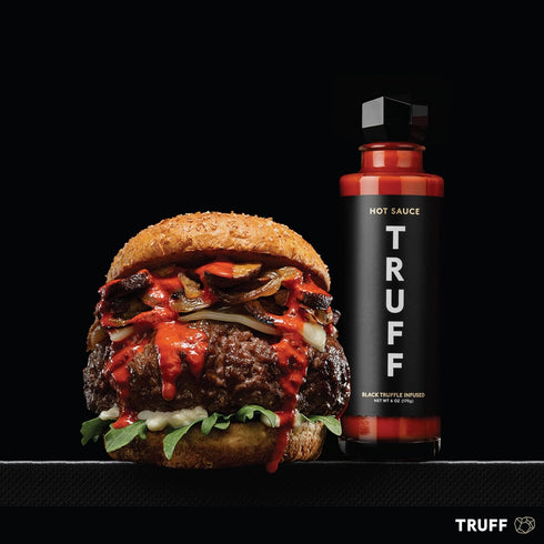 TRUFF Original Black Truffle Hot Sauce, Gourmet Hot Sauce with Ripe Chili Peppers, Black Truffle Oil, Agave Nectar, Unique Flavor Experience in a ...