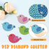 Tontut 8 Pcs Diamond Painting Wooden Coasters with Holder, DIY Little bird Coasters Diamond Art Kits for Beginners, Adults Small Diamond Painting ...