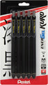 Pentel EnerGel Kuro Liquid Gel Pen, (0.7mm) Medium line, Black Ink, 5 Pack...
