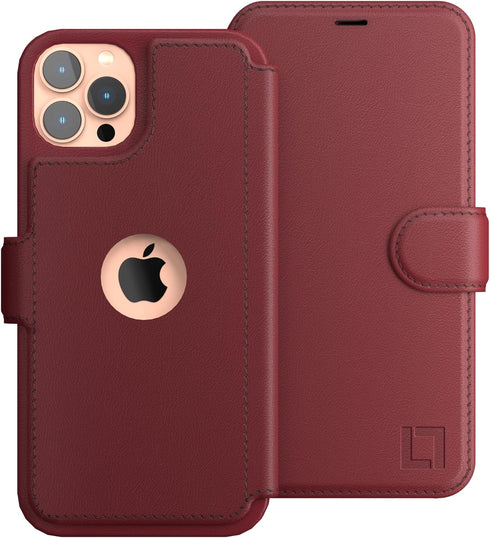 LUPA Legacy Compatible for iPhone 11 Pro Wallet Case -Slim iPhone 11 Pro Flip Case with Credit Card Holder, for Women & Men, Faux Leather i Phone ...