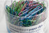OIC 97212 Translucent Vinyl Paper Clip, Giant, Blue,Red,Green,Silver,Purple, 200 per Pack...