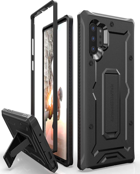 ArmadilloTek Vanguard Designed for Samsung Galaxy Note 10+Plus Case (2019 Release) Military Grade Full-Body Rugged with Kickstand Without Built-in...