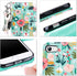 ULAK for iPhone SE 3(2022)/SE(2020)/8/7 Wallet Case with Card Holder, Premium Floral PU Leather Flip Case with Kickstand Card Slots,Wrist Strap, D...
