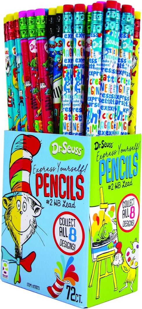 Raymond Geddes Dr. Seuss Pencils (Pack of 72)...