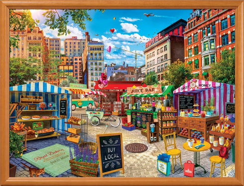 Masterpieces 750 Piece Jigsaw Puzzle for Adults and Family - Buy Local Honey - 18"x24"...