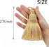 BEL AVENIR Mix Green Tassels Key Tassel with Loops Handmade Craft Charms DIY Accessories Elegant Soft Making Curtain Home Decoration (Mix Green, 2...