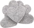 Playfully Ever After 3 Inch 28pc Felt Hearts (Charcoal Gray)...