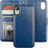 Bocasal for iPhone Xr Wallet Case with Card Holder PU Leather Magnetic Detachable Kickstand Shockproof Wrist Strap Removable Flip Cover for iPhone...