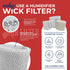 Air Filter Factory Replacement For ReliOn RCM-832 Humidifier Wick Filters 2-Pack...