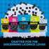 Gustaf's Salted Dutch Licorice Coins - 5.2oz Bag - Salted Black Licorice Coins - Dutch Candy from Netherlands - Salty Black Liquorice Treats...