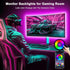 Daymeet LED TV Lights RGB Led Backlight, 16.4ft TV Light Strip for 65-85 inch TV Behind, Music Sync TV Light USB Bluetooth APP Remote Control RGB ...