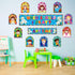 Adduster Sunday School Decorations - When Should I Pray? Prayer Cutouts Classroom Bulletin Board Decor Christian Bulletin Board Set Prayer Cutouts...
