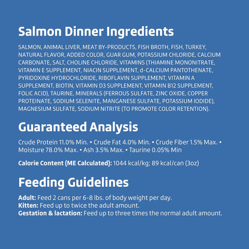 Amazon Brand - Wonder Bound Wet Cat Food, Pate, No Added Grain, Variety Pack (Cod, Sole & Shrimp, Salmon, White Fish & Tuna), 3 ounce (Pack of 24)...