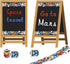 67.9 Ft Space Astronauts Bulletin Board Borders Die-Cut Bulletin Borders Planet Shape Rolled Bulletin Board Trim for School Classroom Office Chalk...
