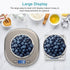 Ultrean Food Scale 33lb/15Kg Digital Kitchen Scale for Food Ounces and Grams Cooking Baking, 1g/0.1oz Precise Graduation, USB Rechargeable, 6 Weig...