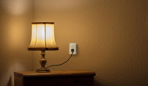Power by SimplySmart Home, Dual Outlet Timer/Automation, DIY, USB Charger, Nightlight, No tools, No wiring, Snap on, Alexa, Google Assistant, iOS,...