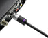 Mediabridge™ Coaxial Cable (3 Feet) with F-Male Connectors – Dual Shielded - Flex Series - Digital Audio/Video Cable - Black - (Part# CJ03-MBF-N1)...