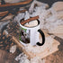 3dRose Brown-Throated Sloth Wildlife, Corcovado Costa Rica-SA22 JGS0021-Jim Goldstein Two Tone Mug, 11 oz, Black/White...