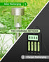Ni-MH AAA 600mAh 1.2v Rechargeable Battery for Solar Lights, AAA 1.2V Rechargeable Battery Pre-Charged, Low Self - Discharge for Outdoor Solar Lig...