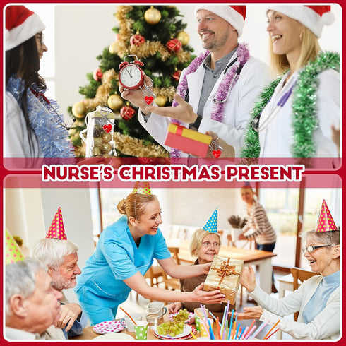 Yinkin 24 Pcs Nurse Keychain Nurse Party Favors Nurse Week Gifts Nurses Appreciation Gifts for Women(Red Heart)...