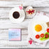 720 Pieces Watercolor Sticky Notes 12 Pads 2.8 x 2.8 Inches Self Stick Note Pads Cute Funny Self Adhesive Memo Post Notes for Office School Home S...