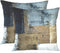Britimes Throw Pillow Covers Modern Home Art Decor, 18 x 18 Inches Set of 2 Pillow Cases Decorative, Abstract Oil Painting Pillowcases for Bedroom...