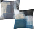 Throw Pillow Covers Abstract Art Painting Pillow Covers 18x18 Inchs Set of 2 Teal and Beige Throw Pillows Decorative Pillow Cases Cushion Covers f...