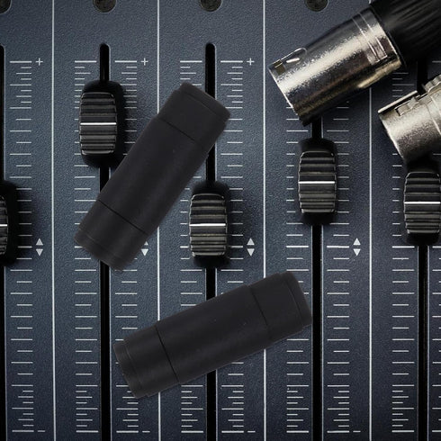 EXCEART 2pcs Audio Speaker Plug Twist Lock Female to Female Connector 4 Pole Straight Coupler Cable Connector for Audio Speaker Black...