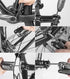 ROCKBROS Bike Repair Kits 16 In 1 Multi-Function Bike Tool Kits Portable Foldable Bike Multitool Cycling Tool Kit Bike Tool Allen Wrench Tire Leve...