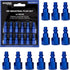 Master Elite Series 12 Piece Industrial I/M Type Plug Fittings Set with 1/4" NPT Female Threads - Attach to Quick-Connect Couplers, Air Hoses, Com...