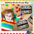 3 Packs Clear Toy Storage Bags, PVC Organizing Zippered Storage Bags for Toy, Waterproof Bags for Building Blocks, Board Games and Small Toys(Blac...