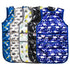 Joyo roy Mess Proof Baby Bibs for Eating Waterproof Toddler Bibs for Boys 2-4 Years Soft Machine Washable Sleeveless Baby Smock Bib Travel Reusabl...