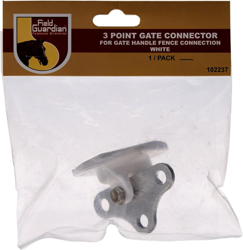 Field Guardian 3 Point Gate Connector,White...