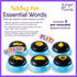 Hunger For Words Talking Pet Essential Words - 6 Piece Set Pre-Recorded Speech Buttons for Dogs, Dog Buttons for Communication...